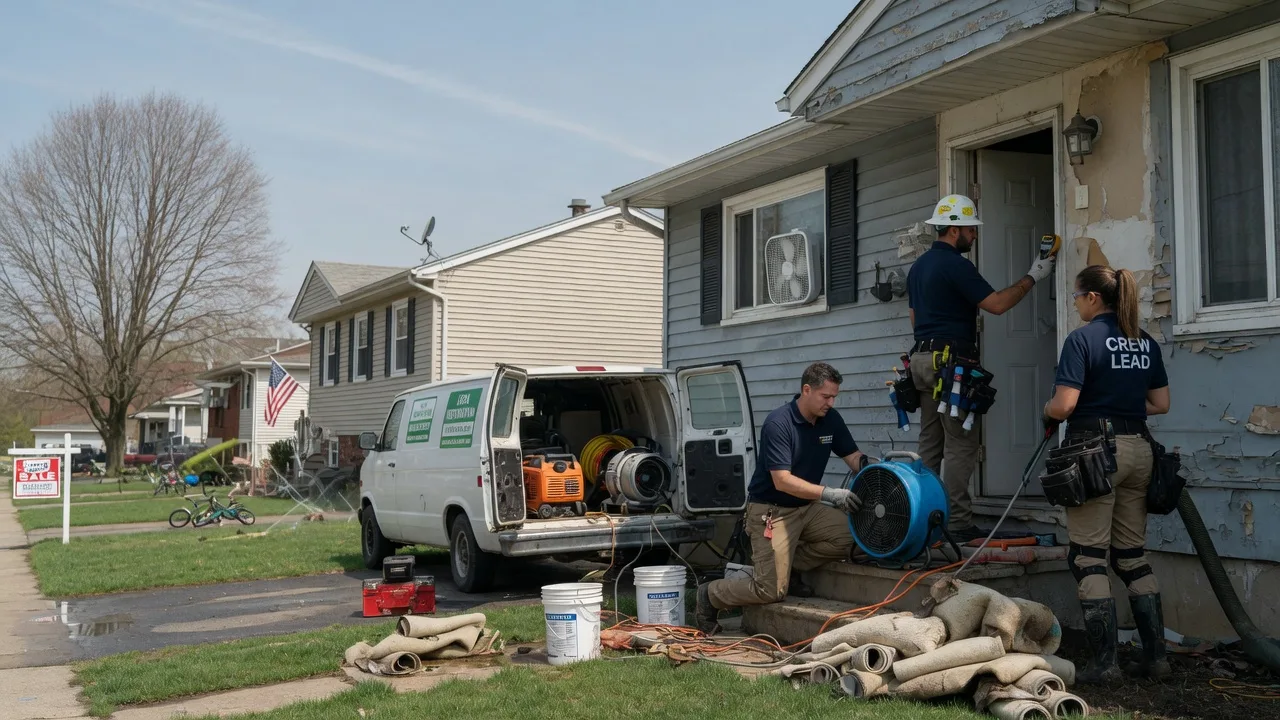 Flood Cleanup in Waterville, PA near me